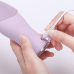 OMTI Портативный зарядный силиконовый вибрационный очиститель