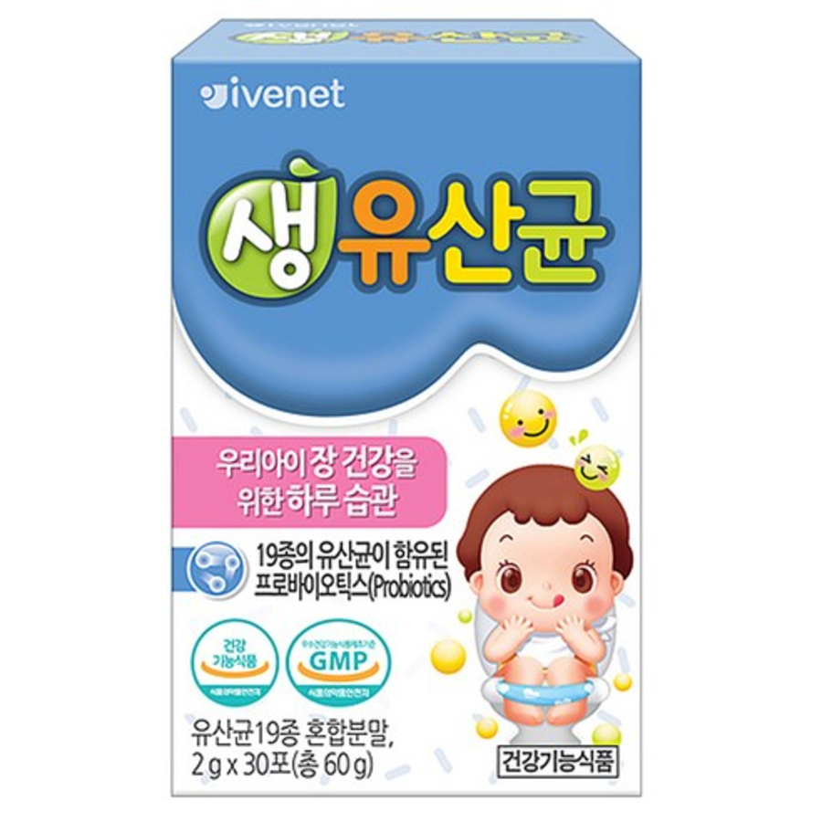 Ivenet Live Probiotics – пробиотическая добавка для детей, 60 г