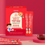 Daily One Bebe Kids Red Ginseng – добавка с красным женьшенем для детей, 30 пакетиков