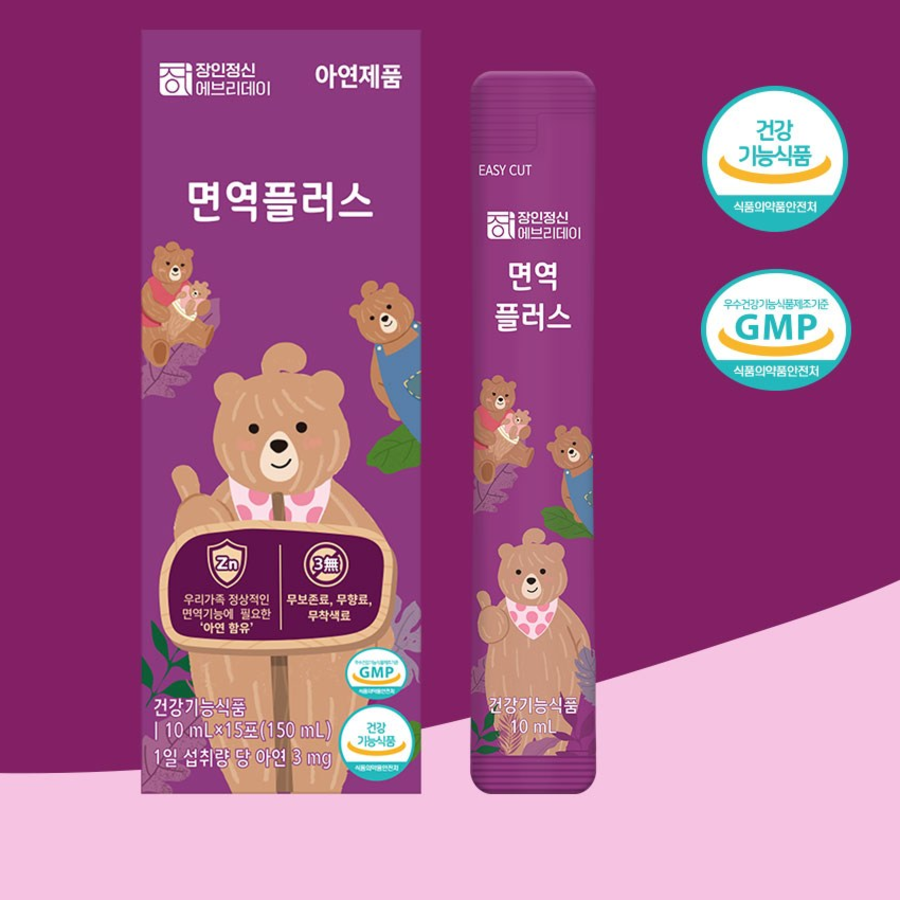 Jangin Spirit Everyday Immune Plus Stick – это питательная добавка в стиках для укрепления иммунитета, 10 мл, 15 штук