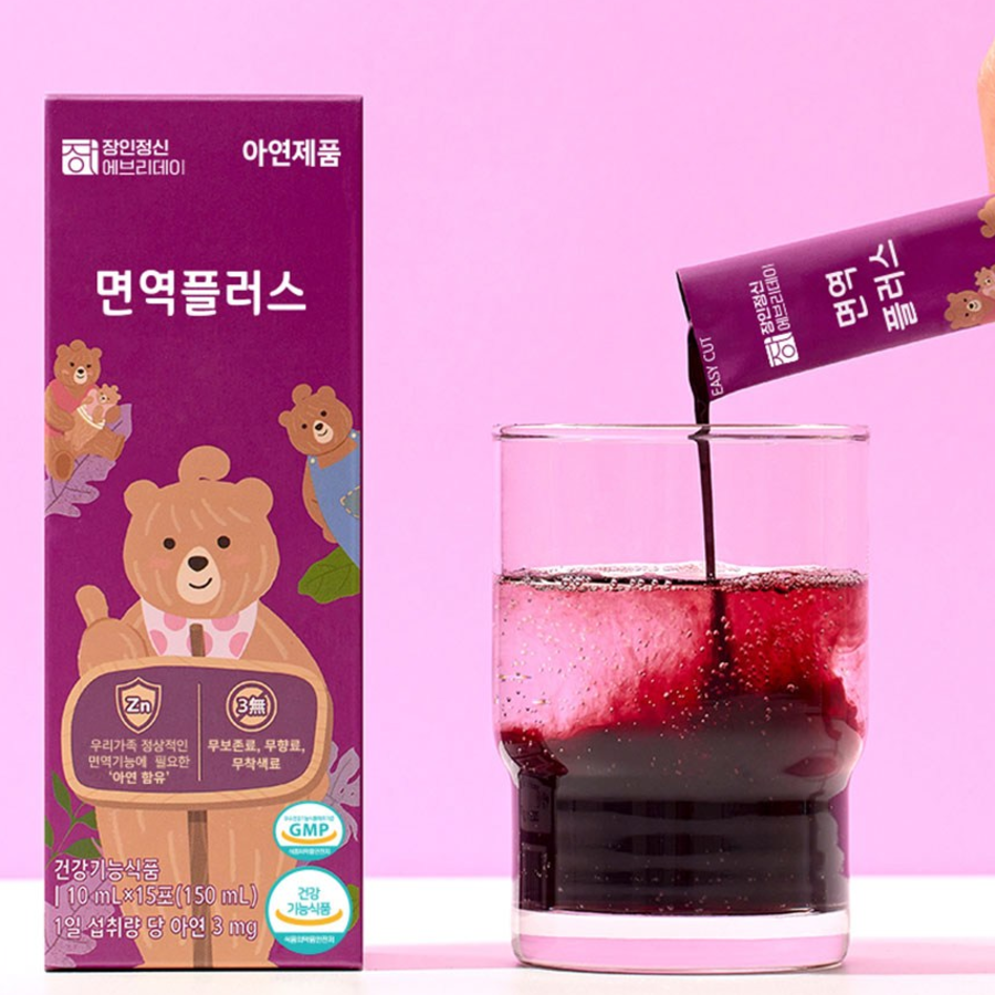 Jangin Spirit Everyday Immune Plus Stick – это питательная добавка в стиках для укрепления иммунитета, 10 мл, 15 штук