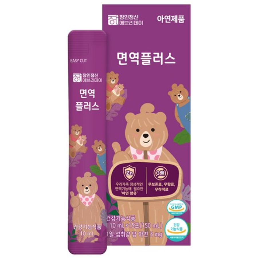 Jangin Spirit Everyday Immune Plus Stick – это питательная добавка в стиках для укрепления иммунитета, 10 мл, 15 штук