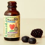 ChildLife Vitamin D3 Berry Flavor – это витаминные капли D3 с ягодным вкусом для детей, 30 мл