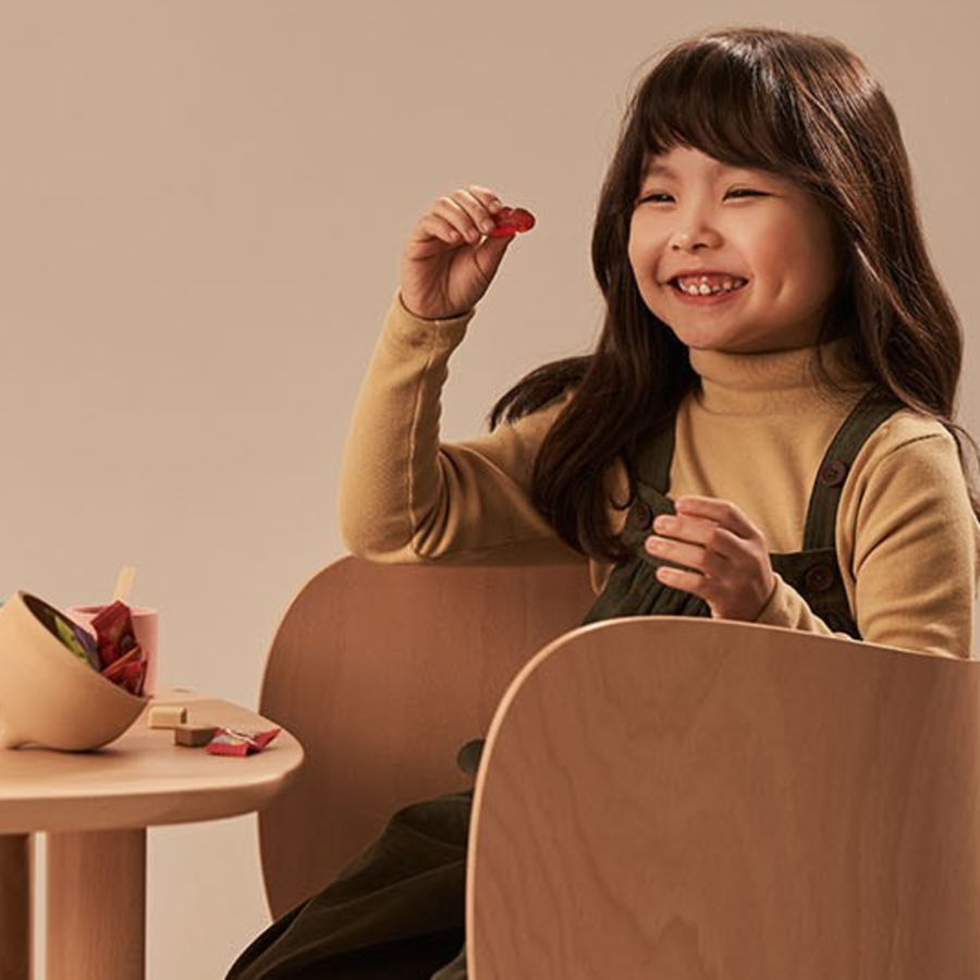 MINIMAX Jungle Multivitamin Mineral Strawberry Flavor – мультивитамины и минералы с клубничным вкусом для детей, 120 г, 30 таблеток