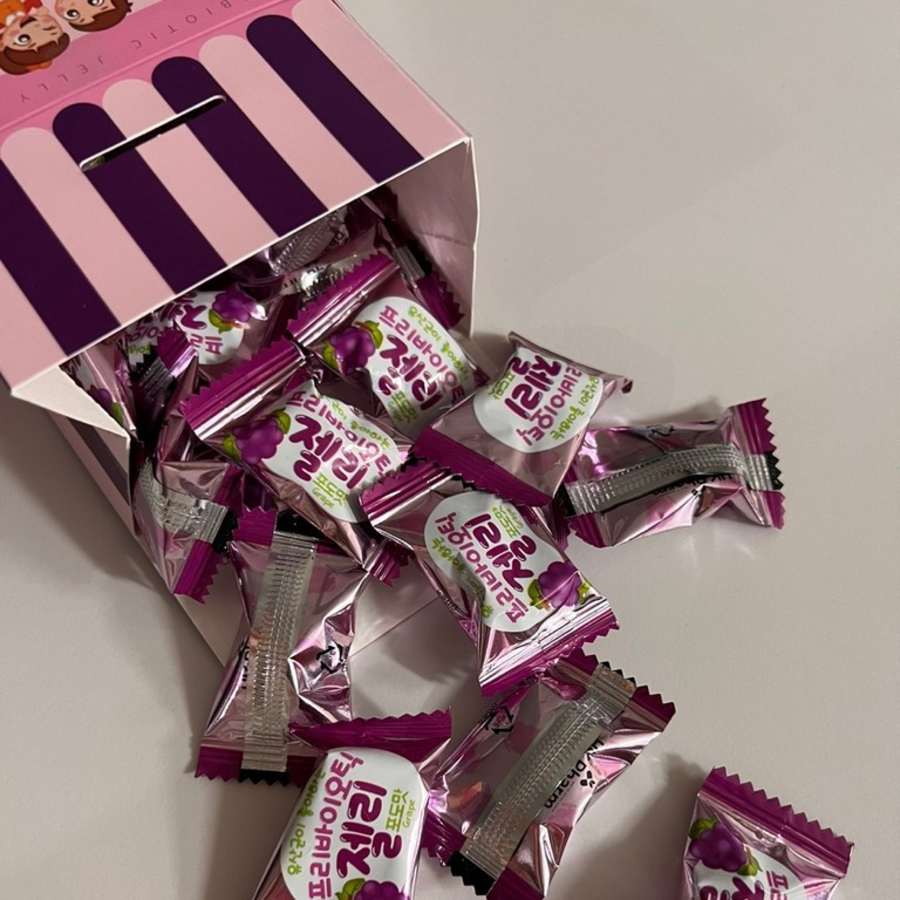 Dai Food Jelly Grape Flavor – пребиотические желейные конфеты с виноградным вкусом, 240 г