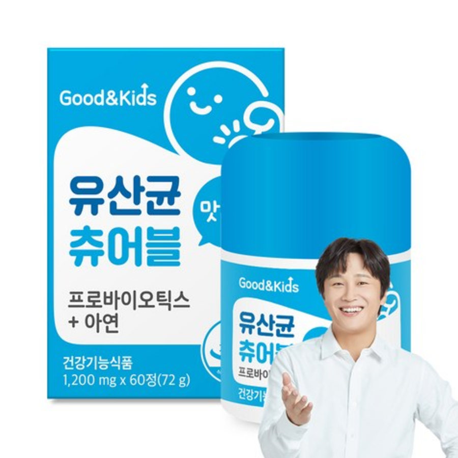 Good&Kids Delicious Probiotic Chewable – вкусные жевательные пробиотики для детей, 60 таблеток