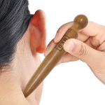 MEO Массажер для тела с ручкой в виде розового дерева