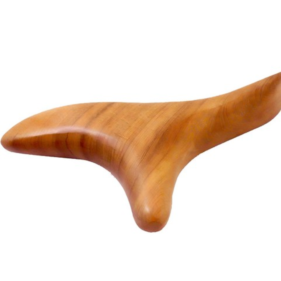 MEO Массажер для тела из розового дерева, треугольная форма