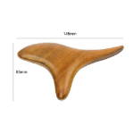 MEO Массажер для тела из розового дерева, треугольная форма