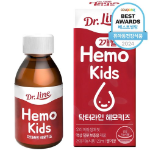Dr.Line HemoKids Delicious Strawberry Flavor Iron Supplement – детская добавка с железом со вкусом клубники, 120 мл