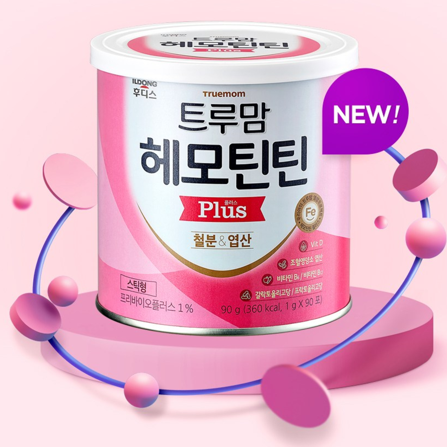 Ildong Foodis TrueMom Hemotin Plus Baby Iron – детская добавка с железом, 90 г