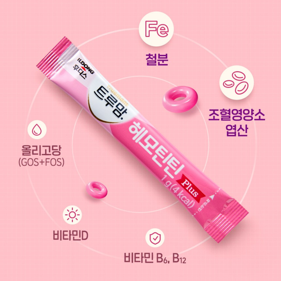 Ildong Foodis TrueMom Hemotin Plus Baby Iron – детская добавка с железом, 90 г