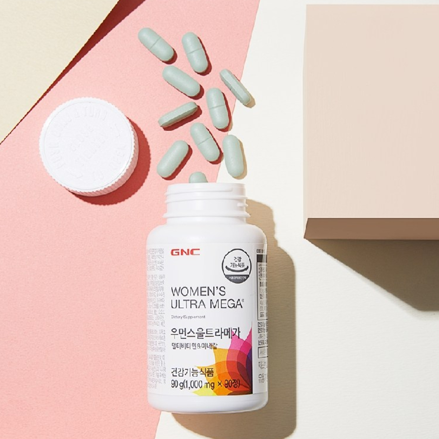 GNC Women's Ultra Mega Multivitamin & Mineral, 90 таблеток