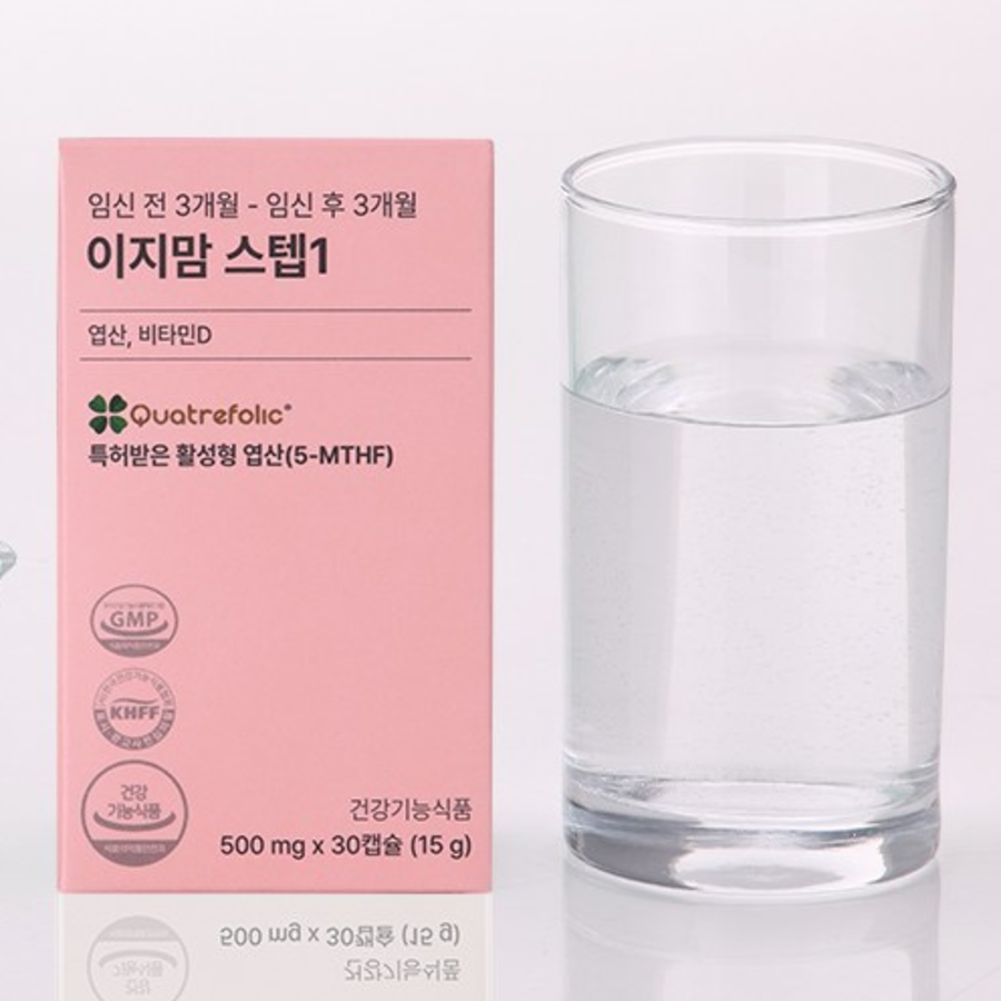 Easy Mom Step 1 Folic Acid & Vitamin D, 30 таблеток