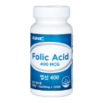 GNC Folic Acid 400 mcg, 100 таблеток