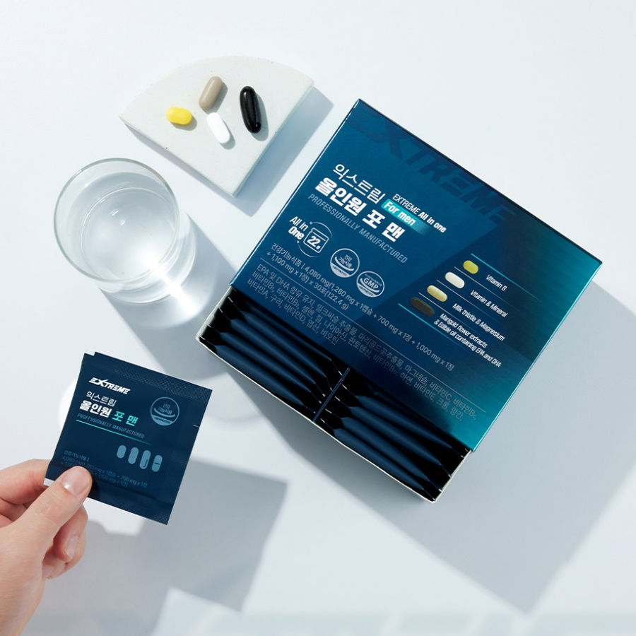 Extreme All-in-One For Men Multivitamin – мультивитаминный комплекс для мужчин, 30 шт