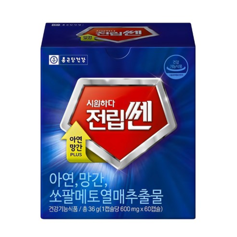 Chong Kun Dang Health Siwonhada Jeonlipssen  – поддержка здоровья простаты, 60 таблеток