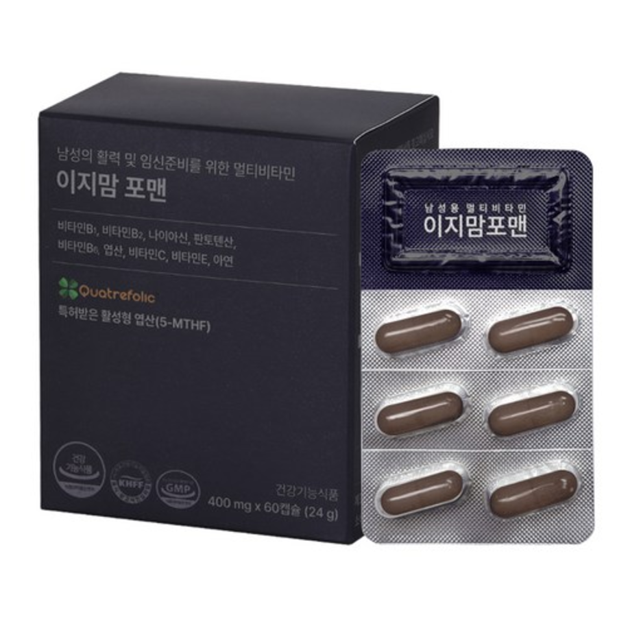 Easybiomed EasyMom for Men – мультивитамины для мужчин, 60 таблеток