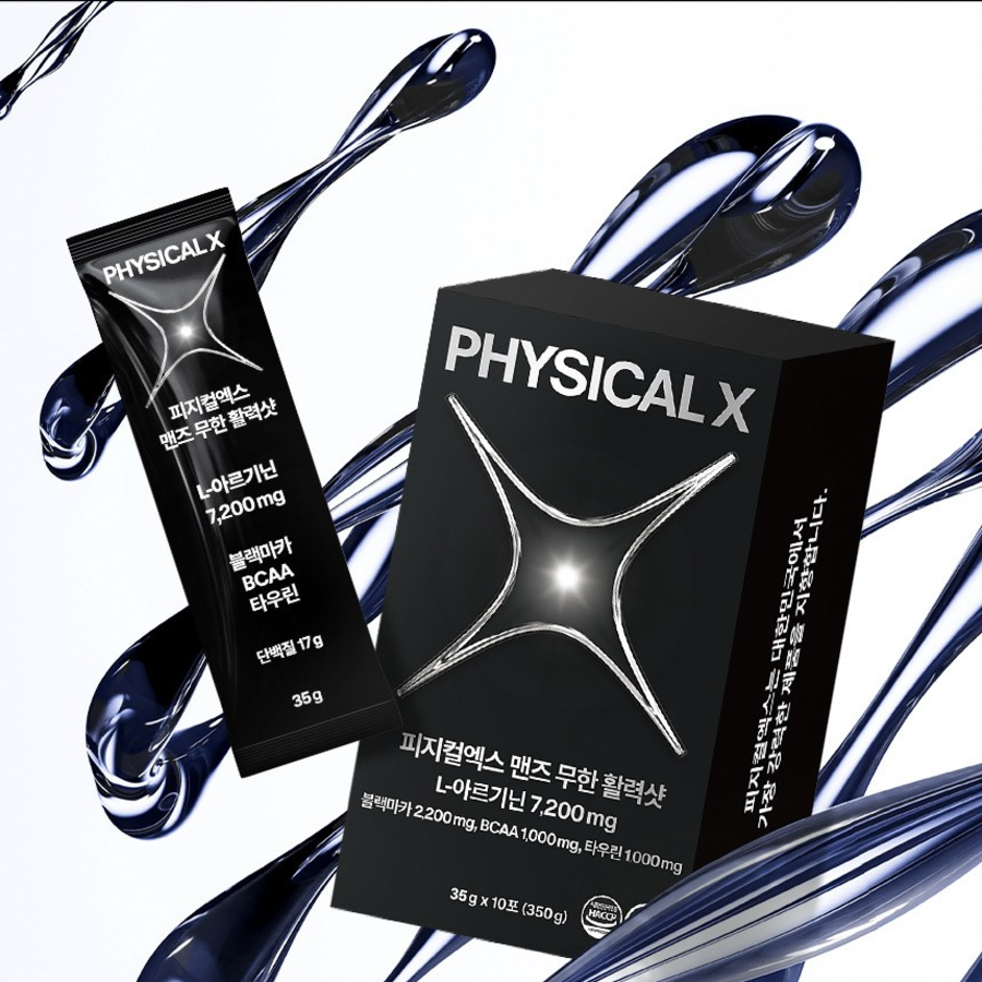 PhysicalX Men's Infinite Power Shot Arginine 7200mg – комплекс с L-аргинином для энергии, выносливости и мужской силы, 350 г