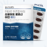 Intero Meta Men's Power-Up Saw Palmetto L-Ornithine Zinc – комплекс для мужской силы и здоровья простаты, 45 г