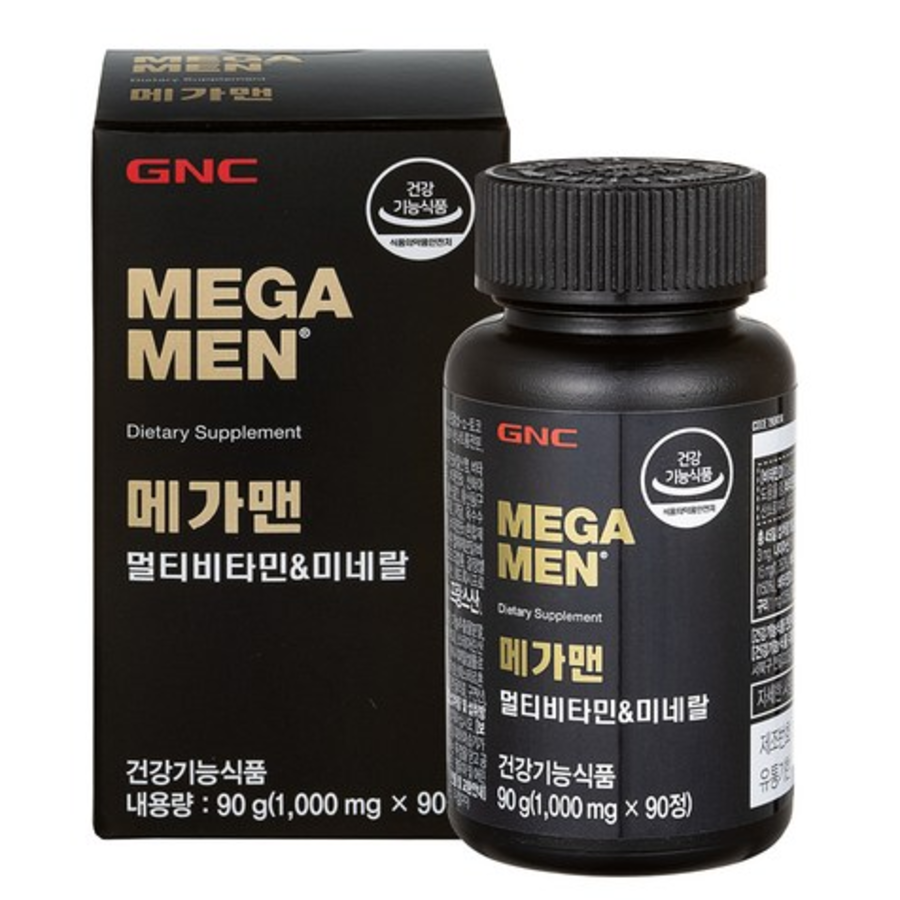 GNC MegaMen Multivitamin & Mineral – мультивитамины и минералы для мужчин, 90 таблеток