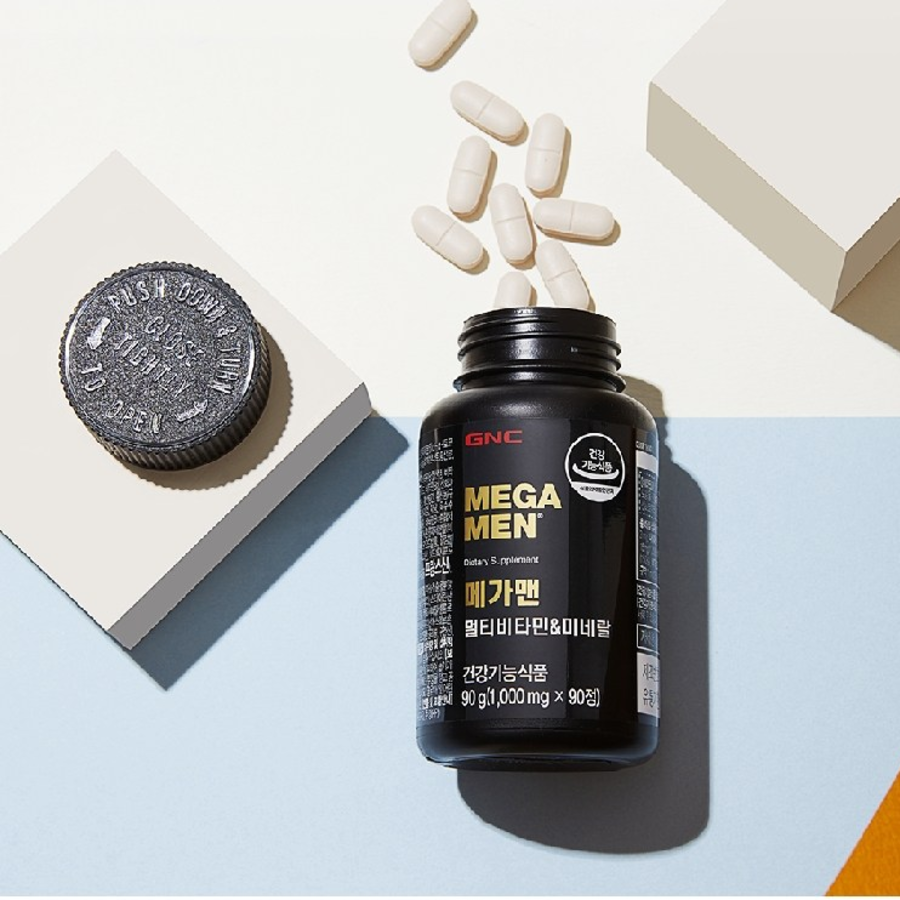 GNC MegaMen Multivitamin & Mineral – мультивитамины и минералы для мужчин, 90 таблеток