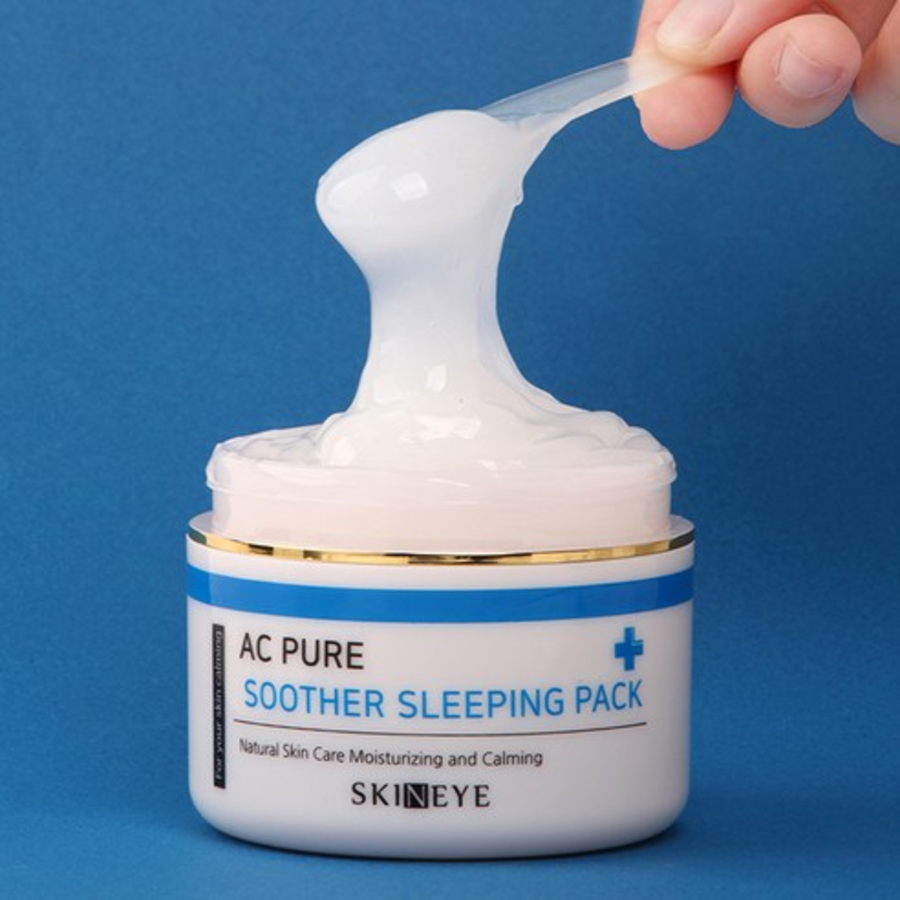 SKINEYE AC Pure Soother Sleeping Pack – ночная маска для успокоения кожи, 120 мл