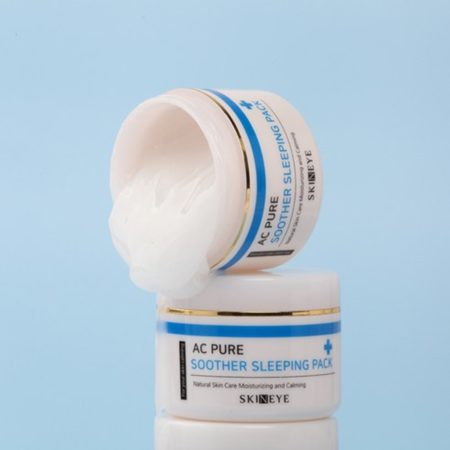 SKINEYE AC Pure Soother Sleeping Pack – ночная маска для успокоения кожи, 120 мл
