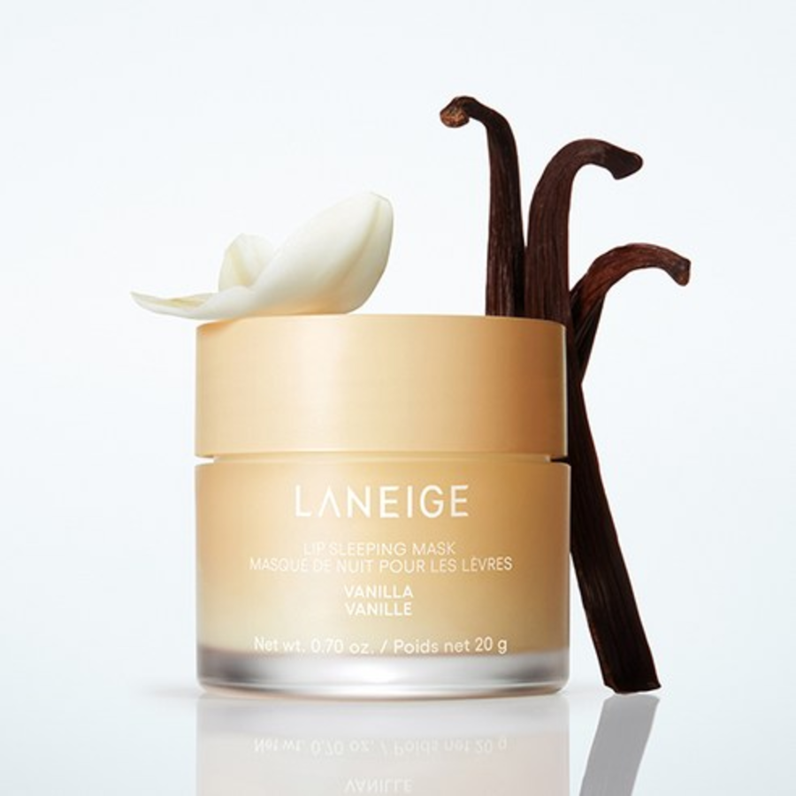 Laneige Lip Sleeping Mask EX Vanilla – ночная маска для губ с ароматом ванили, 20 г