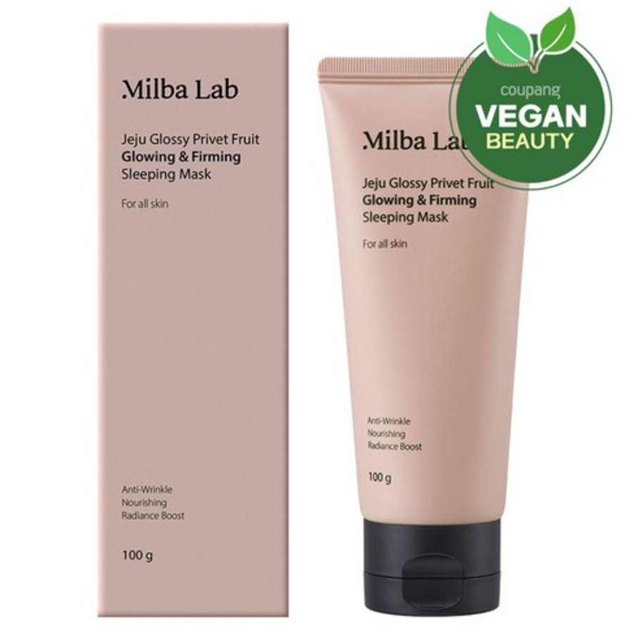 Milbalab Jeju Journey Silk Gloss Elasticity Sleeping Pack – ночная маска для упругости и сияния, 100 г