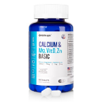 NzOrigin Calcium & Magnesium Vitamin D Zinc Basic – комплекс для здоровья костей и суставов, 180 таблеток, 234.9 г