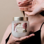 Plu – скраб для тела с морской солью и ароматом древесных цветов, 500 г