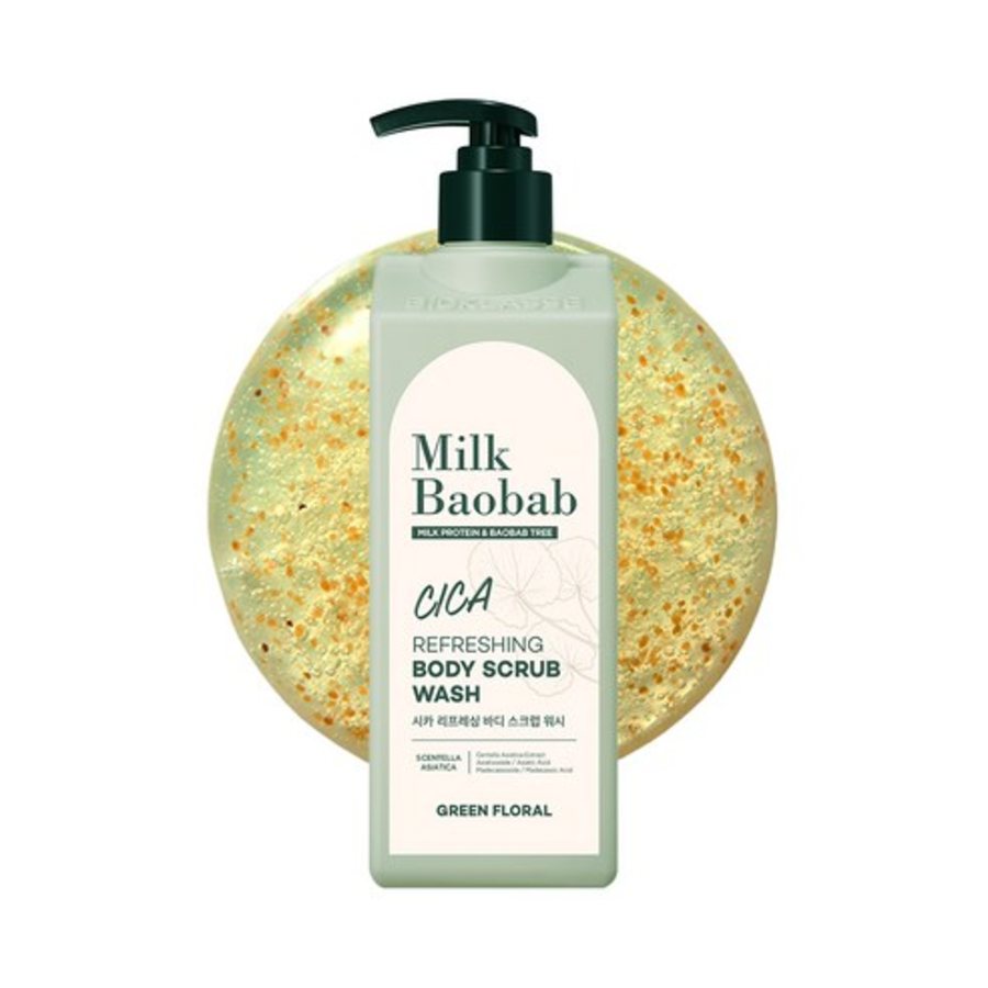 Milk Baobab  – скраб для тела с центеллой и молочным экстрактом баобаба, 500 мл