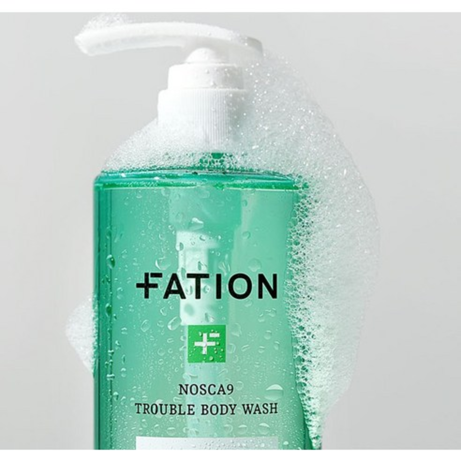 Fation NoScanine Trouble Body Wash Mugwort Scent – очищающее средство для тела с экстрактом полыни, 490 мл