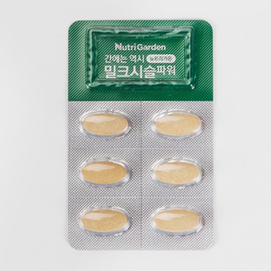 NutriGarden Liver Health Milk Thistle Power – добавка с расторопшей для поддержки здоровья печени, 30 таблеток