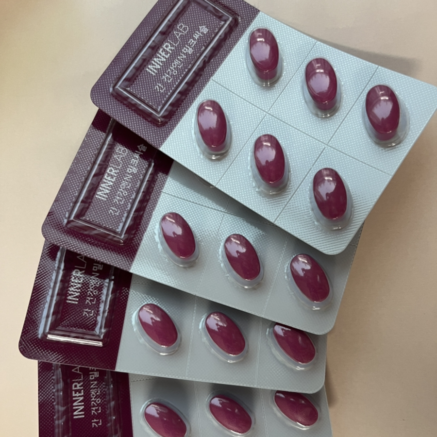 InnerLab Liver Health N Milk Thistle – добавка для поддержки здоровья печени с расторопшей, 30 таблеток