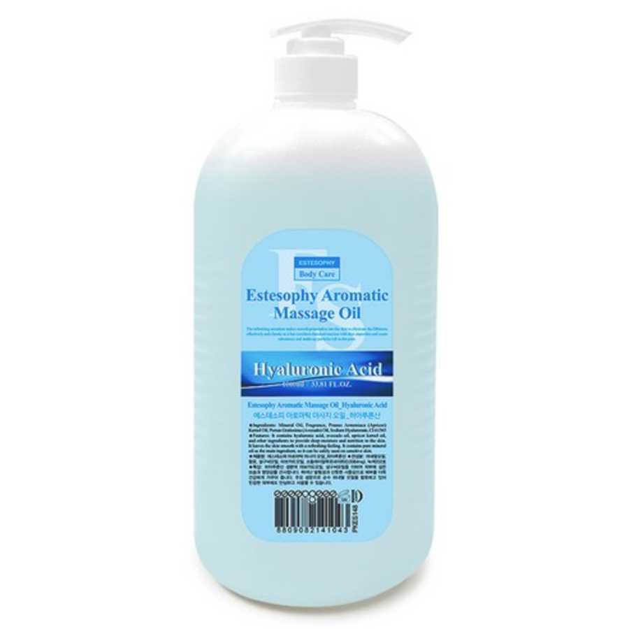 EstheSophy Aromatic Massage Oil Hyaluronic Acid – ароматическое массажное масло с гиалуроновой кислотой, 1 л