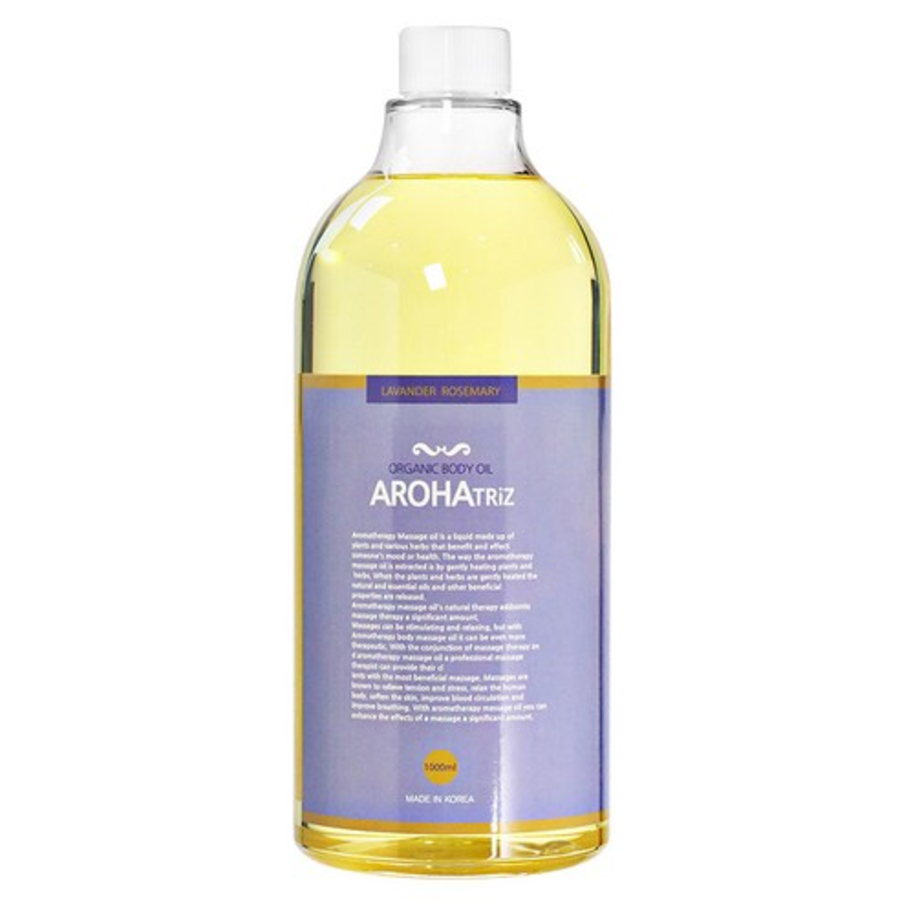 Arohatriz Body Oil Lavender Rosemary – массажное масло для тела с лавандой и розмарином, 1 л