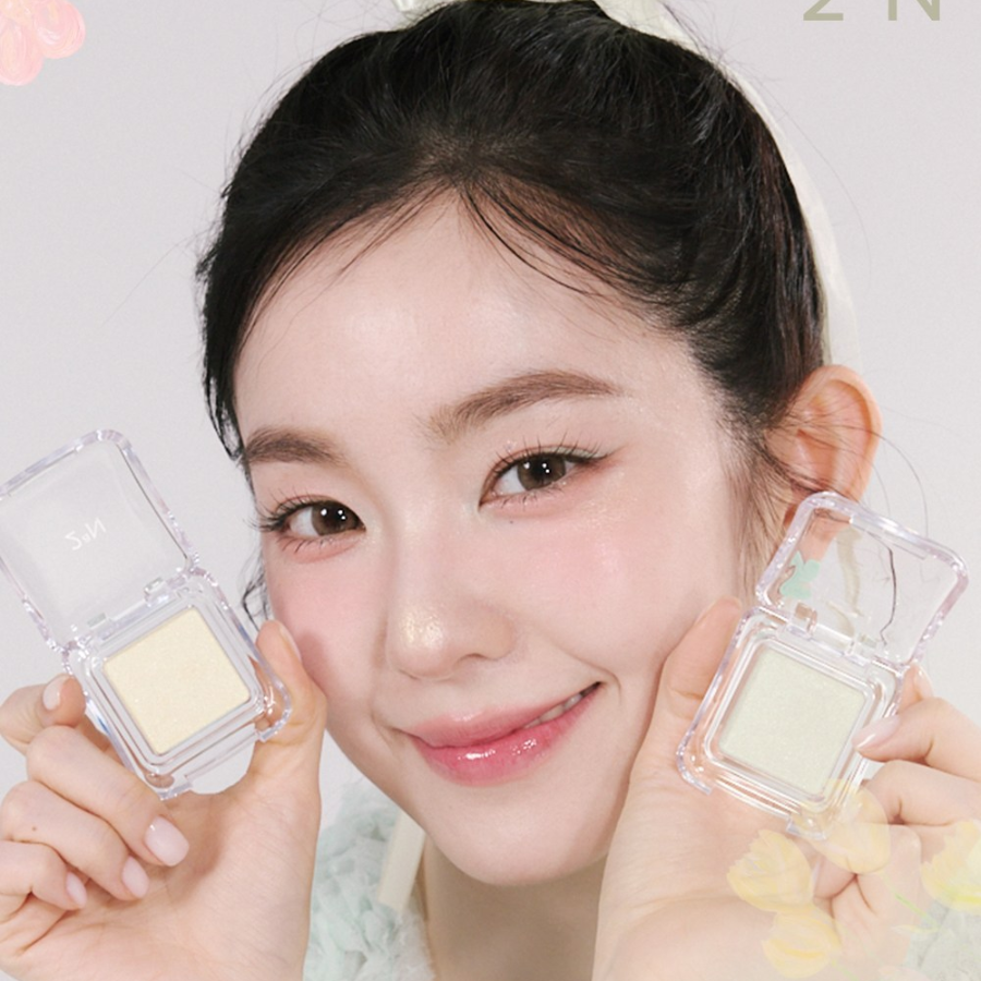 2aN Pure Glash Highlighter, 2.7 г, оттенок ND01 Shell – сияющий хайлайтер