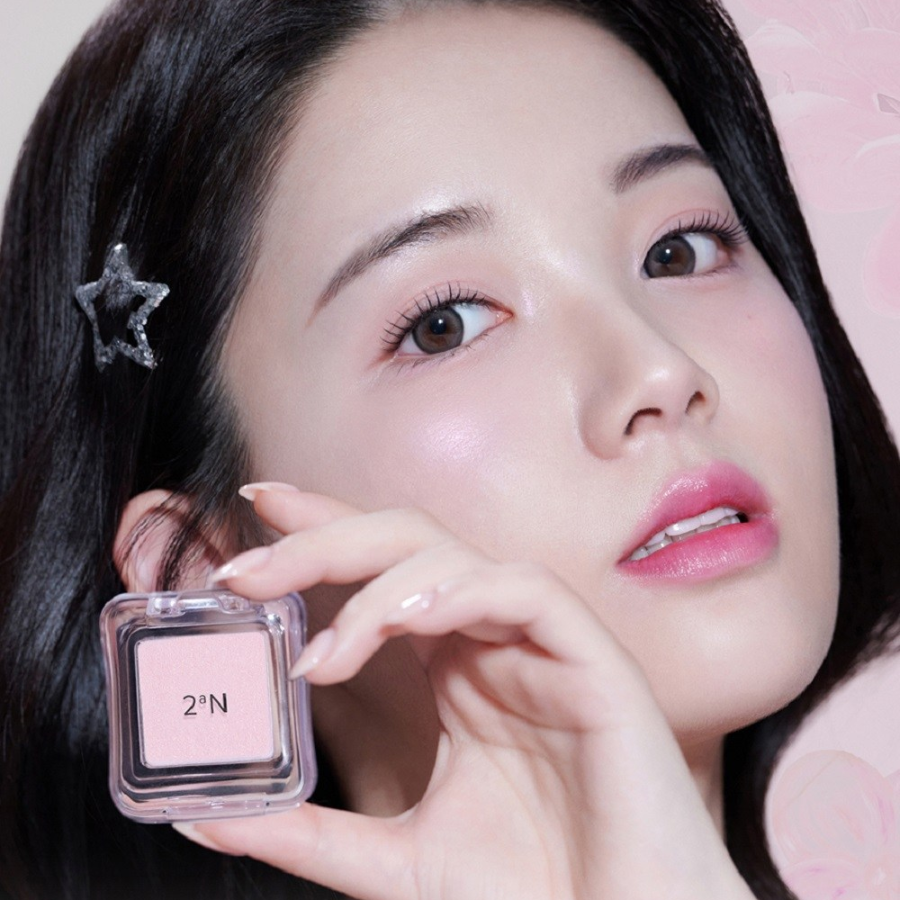 2aN Pure Glash Highlighter, 2.7 г, оттенок ND01 Shell – сияющий хайлайтер