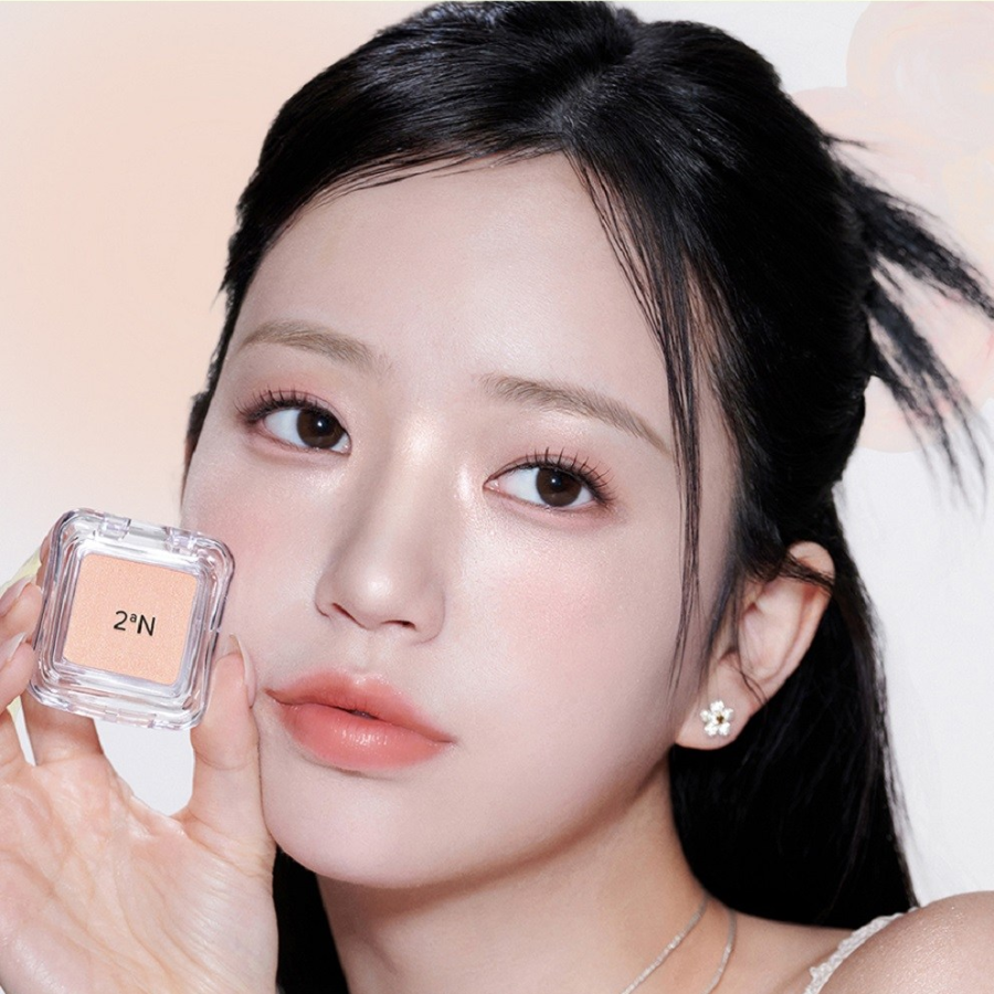 2aN Pure Glash Highlighter, 2.7 г, оттенок ND01 Shell – сияющий хайлайтер