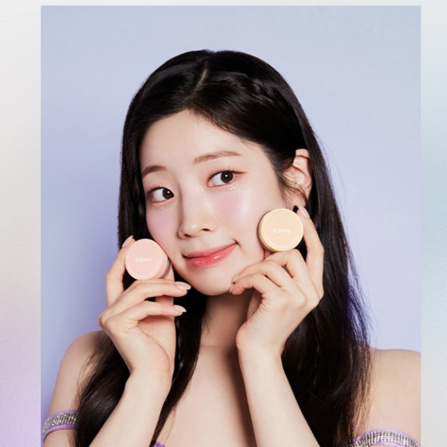 APIEU Juicy-Pang Glossy Jelly Highlighter оттенок Pink Shell – сияющий хайлайтер , 3.8 г