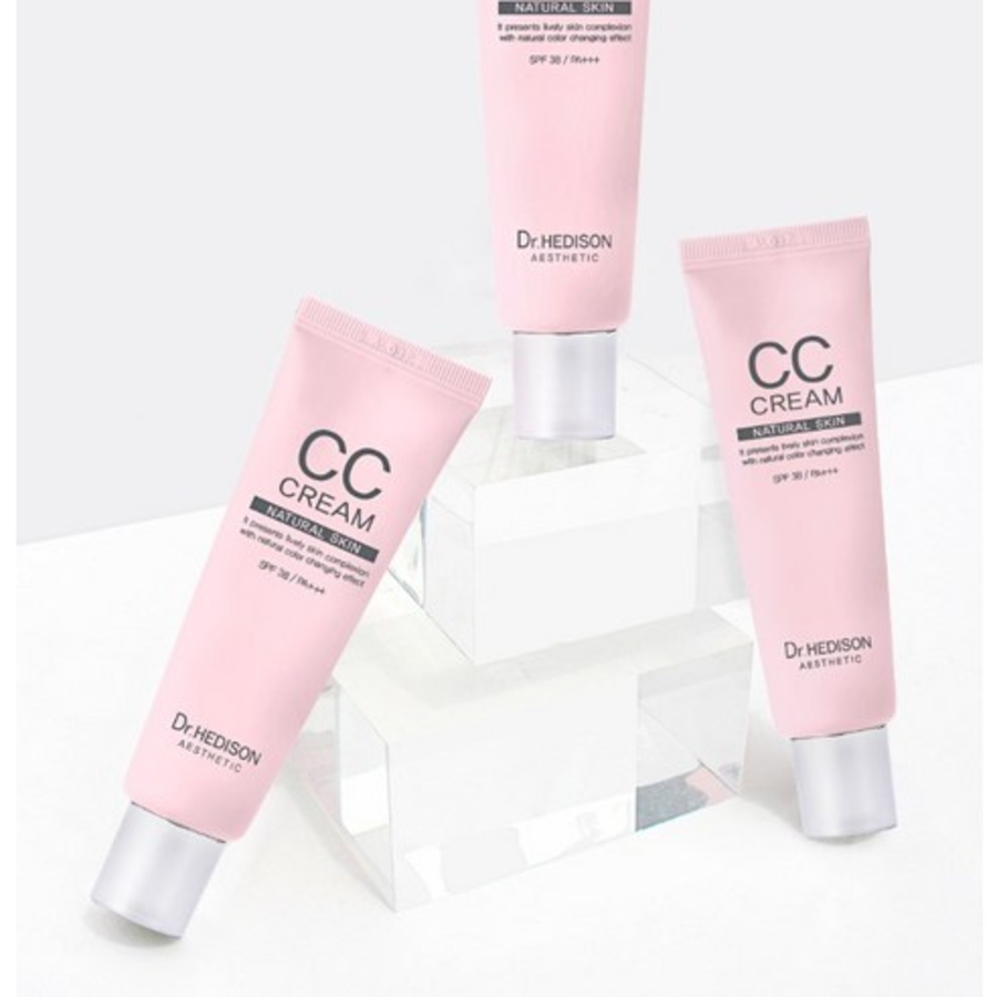 Dr. HEDISON CC Cream SPF38 PA+++ 50ml, 21호 – CC крем с защитой от солнца и выравниванием тона, 50 мл