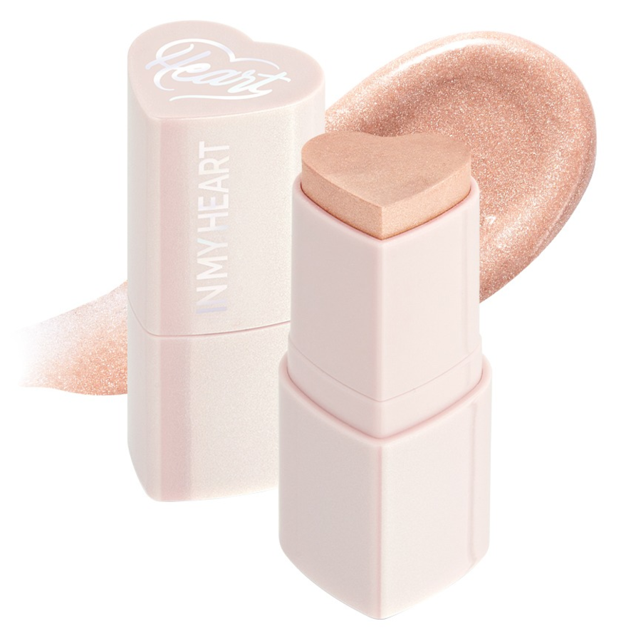 Touch in Sol Pretty Filter In My Heart Stick Highlighter, 6 г, оттенок Moonlight Beam – сияющий хайлайтер