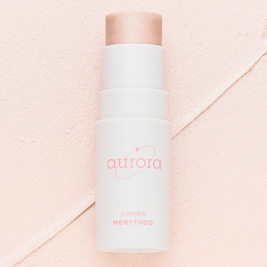 Merythod Aurora Highlighter Set, 7 г x 2, оттенки 01 Shimmer и 02 Beam – сияющий дуэт хайлайтеров