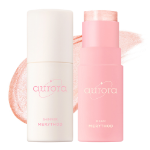 Merythod Aurora Highlighter Set, 7 г x 2, оттенки 01 Shimmer и 02 Beam – сияющий дуэт хайлайтеров