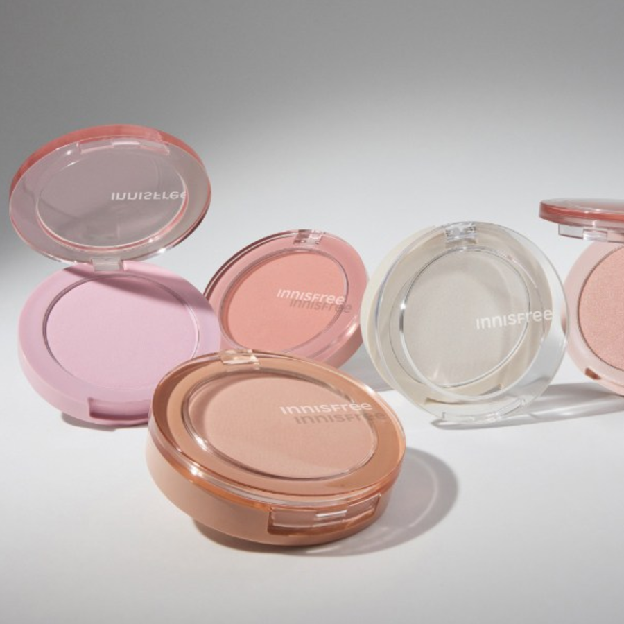 INNISFREE Sheer Glow Highlighter, 5.5 г, оттенок 2 Icy Peach – сияющий хайлайтер