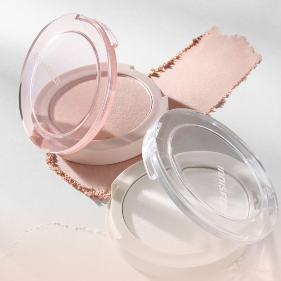 INNISFREE Sheer Glow Highlighter, 5.5 г, оттенок 1 Pinky White – сияющий хайлайтер