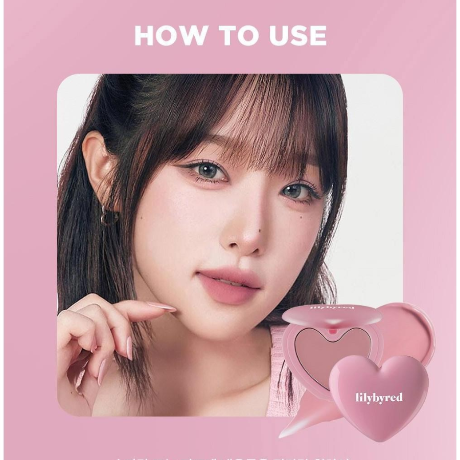 Lilybyred Luv Beam Cheek Balm, 3.5 г, оттенок 09  – сияющий кремовый хайлайтер-блёр