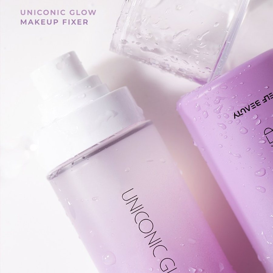 Self Beauty Uniconic Glow Makeup Fixer, 100 мл – фиксирующий спрей для макияжа с сияющим эффектом